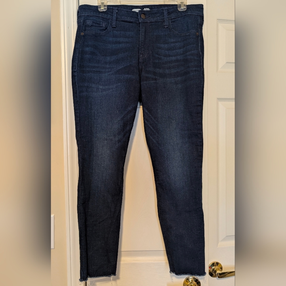 Old Navy Dark Wash Rockstar Skinny Jeans